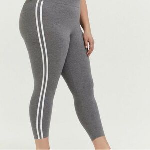 TORRID side striped leggings